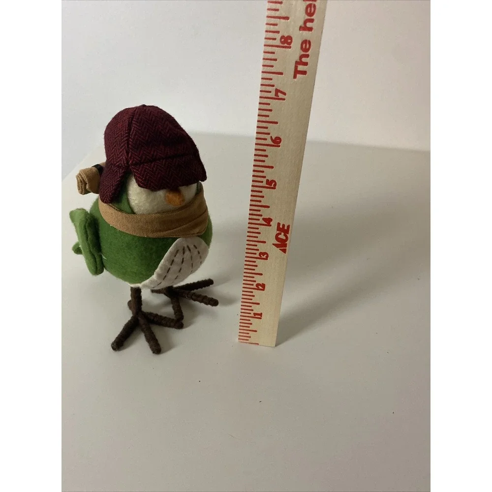 Target Felt CAMPER Bird 2016 Green Featherly Friends Fall Christmas Wondershop